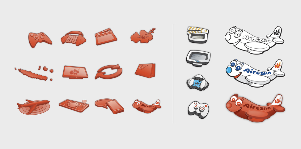 ACI IFE GUI screen icons